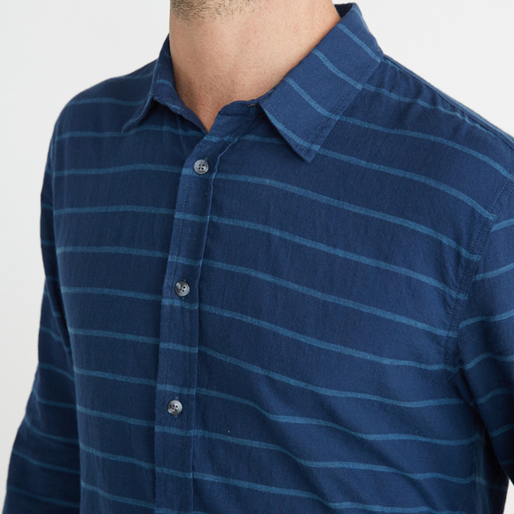 MARINE LAYER - Nathan Button Down (DEEP INDIGO) - Picture 3 of 8